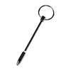Silver Metal Urethral Plug With Ring  & Ball Toys
