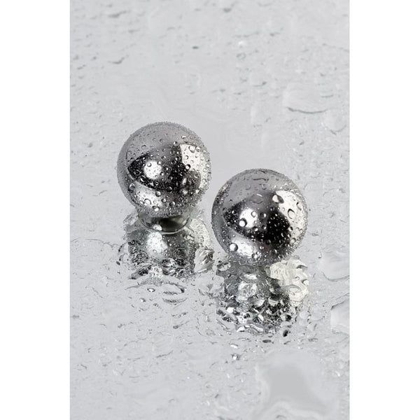2X Silver Metal Vaginal Balls 25Mm Kegel Exercisers