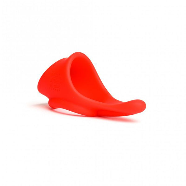 Tailslide  And Ball Ring Red Silicone Stamina Enhancer  Rings