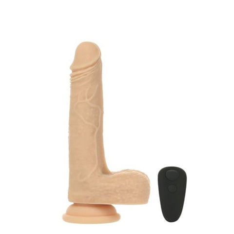 The Freak Vibrating Rotating Dong With Remote Dildos