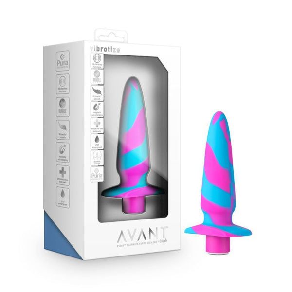 Avant Vibrotize Silicone Mini Anal Vibe Fuchsia Non Vibrating Butt Plugs