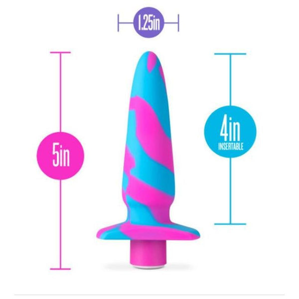 Avant Vibrotize Silicone Mini Anal Vibe Fuchsia Non Vibrating Butt Plugs