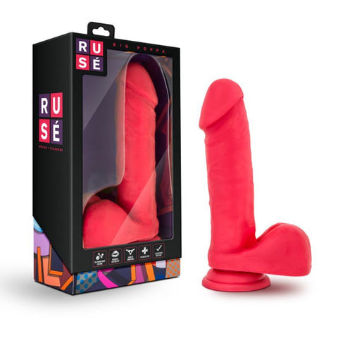 Ruse Big Poppa Cerise Dildo Dildos