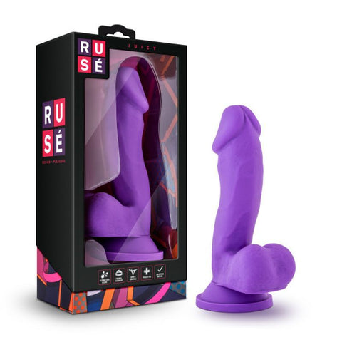 Ruse Juicy Purple Dong Dildos