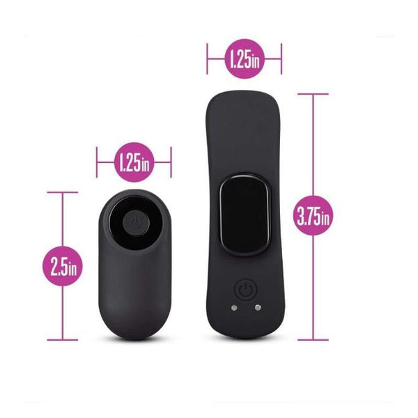 Temptasia Panty Vibe W Remote Control Black Vibrating Panties