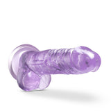 Naturally Yours 7" Crystaline Dildo Amethyst Dildos