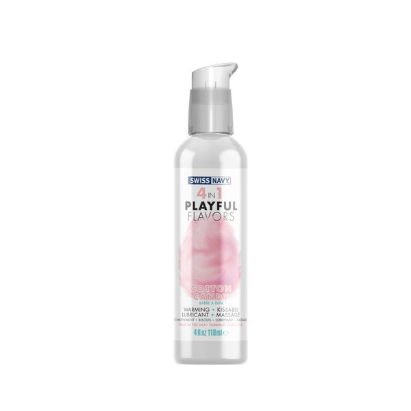 Playful Flavours 4 In 1 Cotton Candy Lubricant 4Oz/118Ml Lubricants