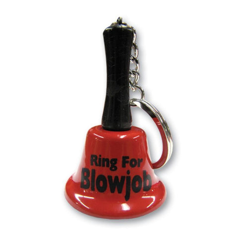 Ring For Blow Job Mini Bell Keychain Sex Games