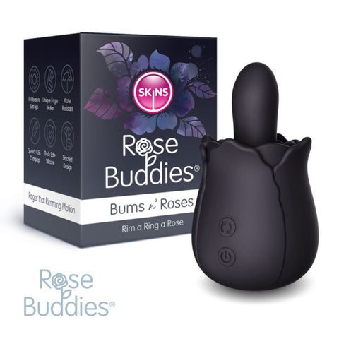 Skins Rose Buddies Bum N Roses Black Wireless s