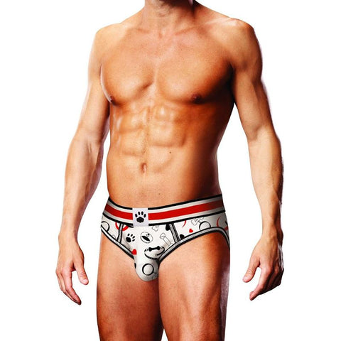 Prowler Puppie Print Open Brief Other Erotic Clothing