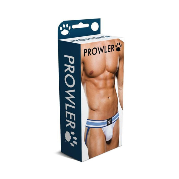 Prowler Jock White/Blue Other Erotic Clothing
