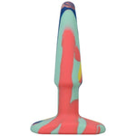 Groovy Silicone Anal Plug 4In Sunrise Non Vibrating Butt Plugs