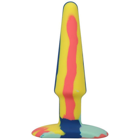 Groovy Silicone Anal Plug 5In Sunrise Non Vibrating Butt Plugs