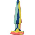 Groovy Silicone Anal Plug 5In Sunrise Non Vibrating Butt Plugs