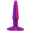 Groovy Silicone Anal Plug 4In Berry Non Vibrating Butt Plugs