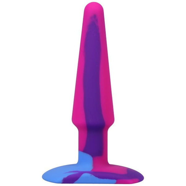 Groovy Silicone Anal Plug 5In Berry Non Vibrating Butt Plugs
