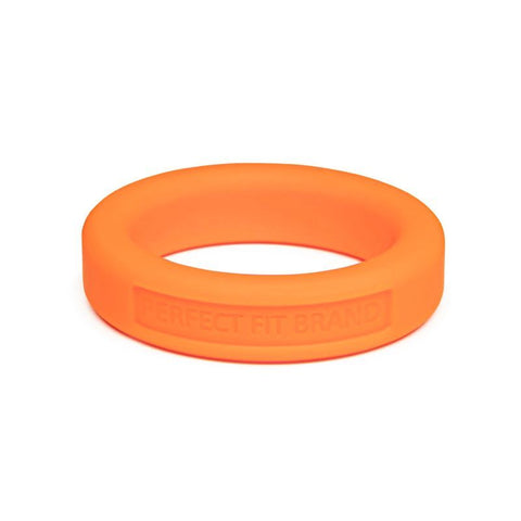 Classic Silicone Medium Stretch  Ring 36Mm Orange  Rings