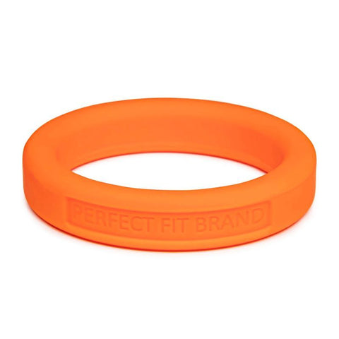 Classic Silicone Medium Stretch  Ring 44Mm Orange  Rings