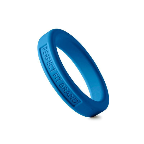 Classic Silicone Medium Stretch  Ring 44Mm Blue  Rings