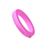 Classic Silicone Medium Stretch  Ring 44Mm Pink  Rings
