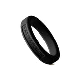 Classic Silicone Medium Stretch  Ring 44Mm Black  Rings