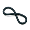 Silicone Hefty Wrap Ring 305Mm Black  Rings