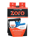 Zoro Strap On 5.5In Blue Strap Ons