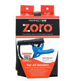 Zoro Strap On 5.5In Blue Strap Ons