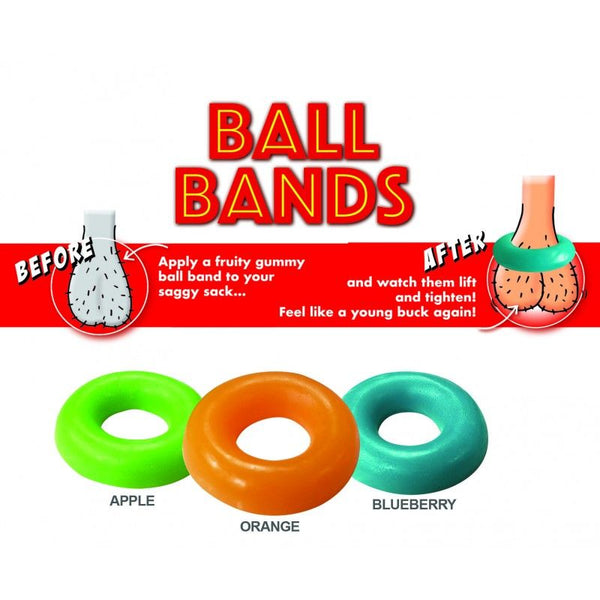 Ball Bands Gummy  Ring  Rings