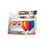 Pride Glitter Rainbows And Hearts Pasties  Clothing