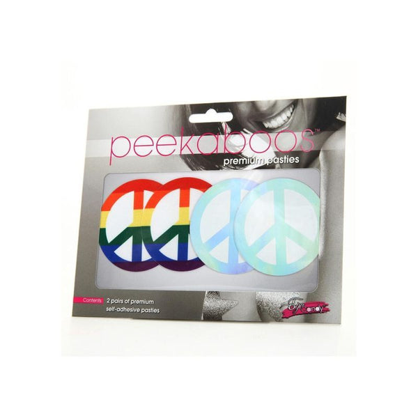 Pride Peace Sign Pasties Other Erotic Clothing