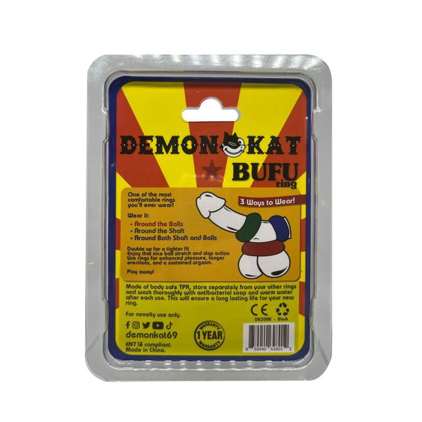Bufu Ring Black  Rings
