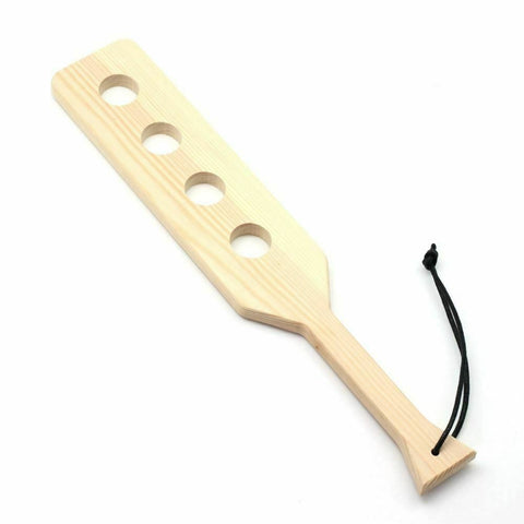 Paddles House Of Dasein 38Cm Cut Out Holes Wooden Spanking Paddle Bdsm Impact Play Fetish