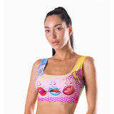 Comics Hot Crop Top Bras