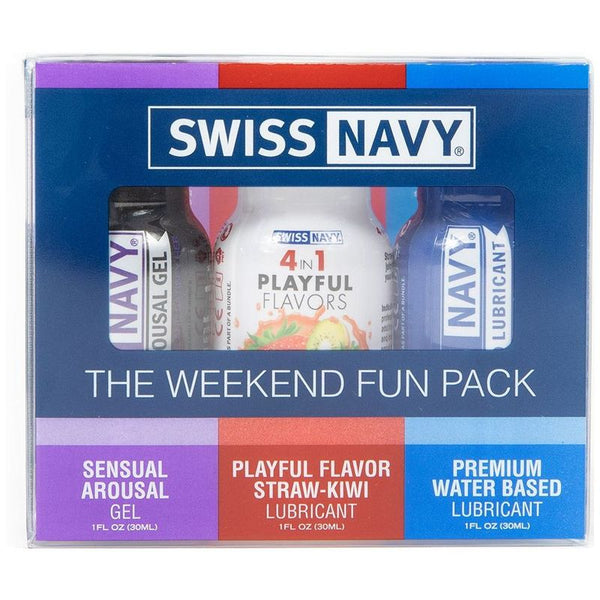 Swiss Navy Weekend Fun Pack Lubricants