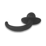 Woof Hyper Soft Silicone Puppy Tail Plug Black Butt Plug Tails