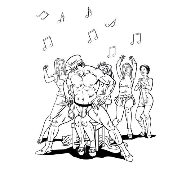 Bachelorette Party Colouring Book Sex Games