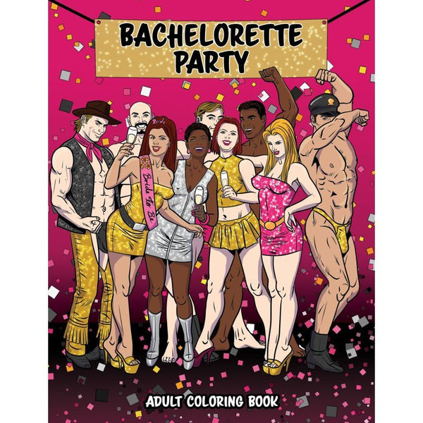 Bachelorette Party Colouring Book Sex Games
