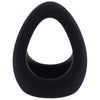 Stirrup Silicone  Ring Onyx  Rings