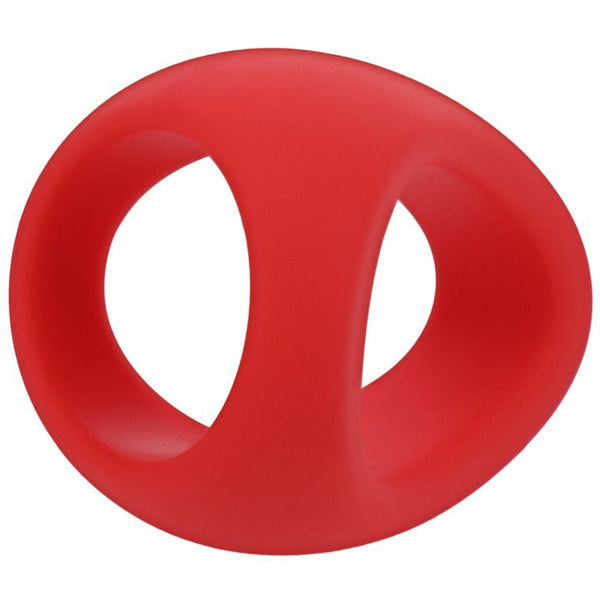 Stirrup Silicone  Ring Crimson  Rings