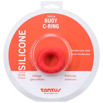 Buoy C Ring Medium Crimson  Rings