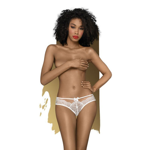 Adore Me Panties White L/Xl Erotic Panties
