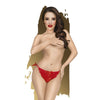 Too Hot Be Real Panties Red Erotic Panties