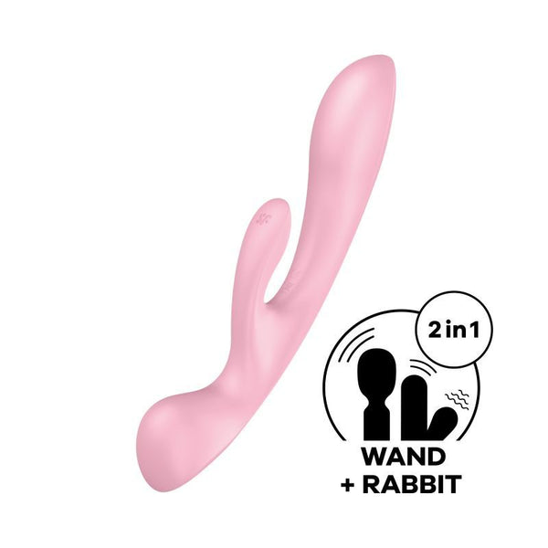 Satisfyer Triple Oh Pink Wireless s
