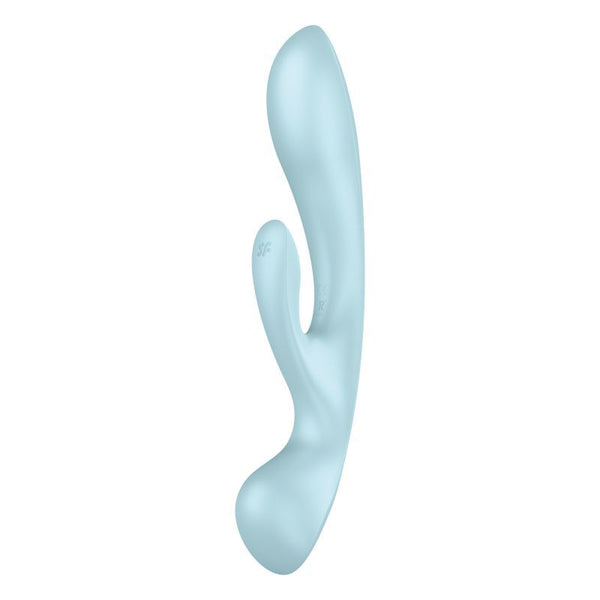 Satisfyer Triple Oh Light Blue Wireless s