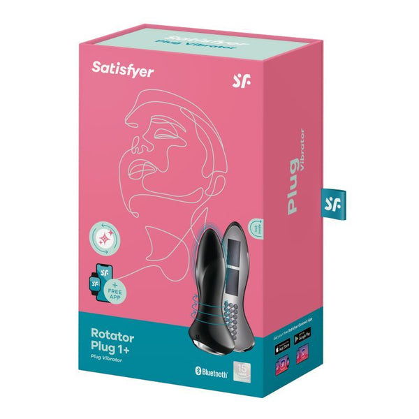 Satisfyer Rotator Plug 1+ Black Wireless s