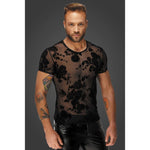 Flock Embroidery T Shirt Other Erotic Clothing