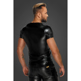 Wetlook T Shirt With Snake Sleeves Black Other Erotic Clothing