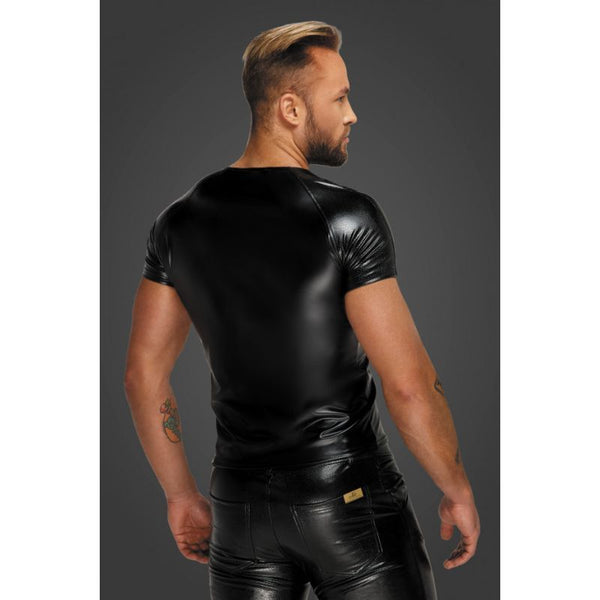 Wetlook T Shirt With Snake Sleeves Black Other Erotic Clothing