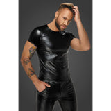 Wetlook T Shirt With Snake Sleeves Black Other Erotic Clothing